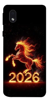 Чехол на Samsung Galaxy M01 Core / A01 Core Red Fire Horse ver.1 фото 1 из 1