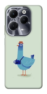 Чехол на Infinix Hot 40 Голуб-детектив фото 1 из 1