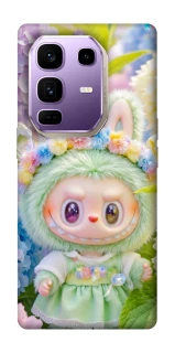 Чехол на Infinix Note 50 Pro+ Labubu & Flowers ver.2 фото 1 из 1