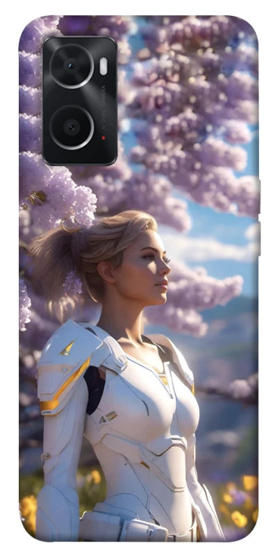 Чохол на Oppo A76 4G Cyber space girl ver.1 фото 1 з 1