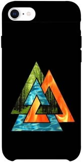 Чехол на Apple iPhone SE (2020) Валькнут v4 фото 1 из 1