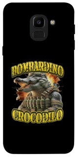 Чехол на Samsung J600F Galaxy J6 (2018) Bombardino Crocodilo фото 1 из 1