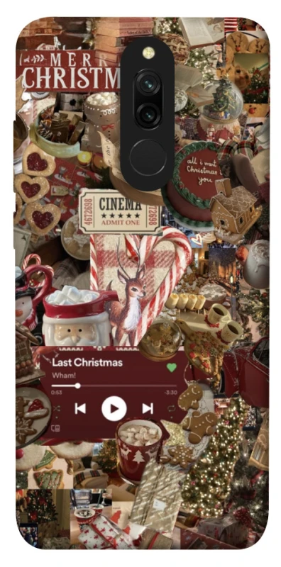 Чохол на Xiaomi Redmi 8 Christmas spirit ver.4 фото 1 з 1
