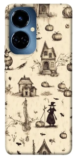 Чохол на TECNO Camon 19 Pro Halloween aesthetic ver.1 фото 1 з 1