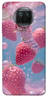 Чохол на Xiaomi Mi 10T Lite / Redmi Note 9 Pro 5G Полуниця в воді фото 1 з 1