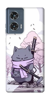 Чохол на Motorola Edge 50 Samurai cat фото 1 Чохол на Motorola Edge 50 Samurai cat фото 1 з 1