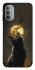 Чехол на Motorola Moto G31 Кот под луной v2 фото 1 из 1