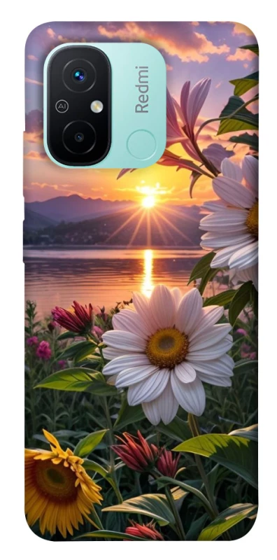 Чохол на Xiaomi Redmi 12C / Poco C55 Flowers v31 фото 1 з 1
