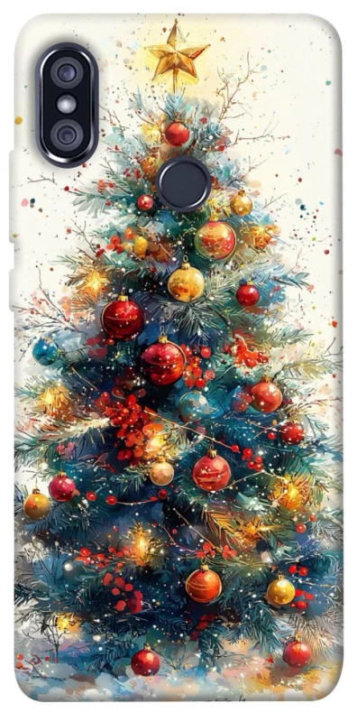 Чохол на Xiaomi Redmi Note 5 Pro / Note 5 (AI Dual Camera) Новорічний v36 фото 1 з 1
