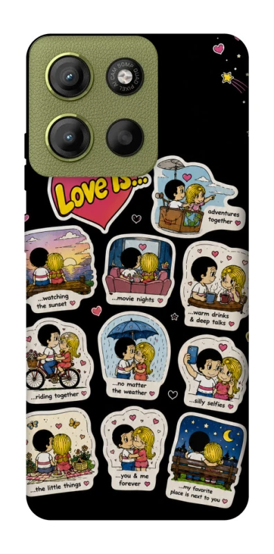 Чохол на Motorola Moto G15 4G Love is ver.4 фото 1 з 1