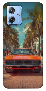 Чохол на Motorola Moto G84 Tropical car фото 1 з 1