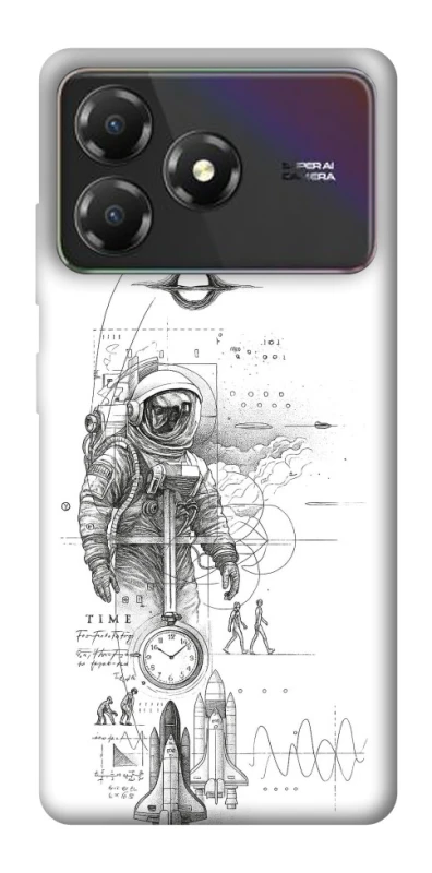 Чехол на ZTE Blade A36 Tattoo ver.1 фото 1 из 1