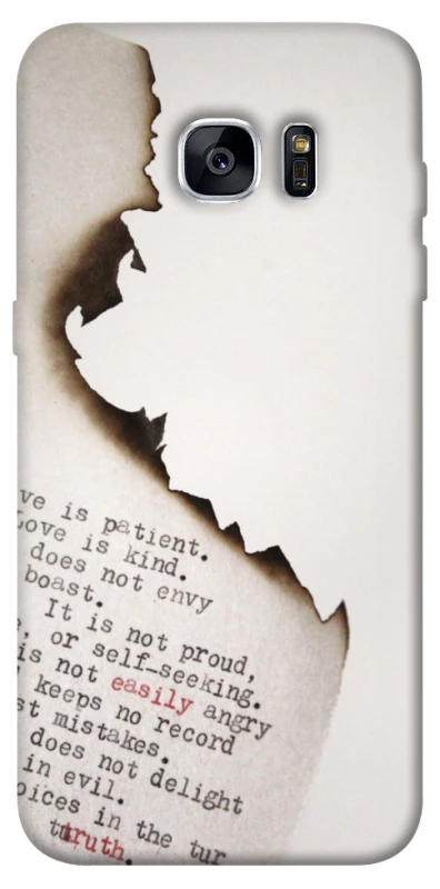 Чохол на Samsung G935F Galaxy S7 Edge Вірші фото 1 з 1