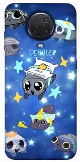 Чехол на Nokia G20 / G10 / 6.3 Pebble kitten stars фото 1 из 1