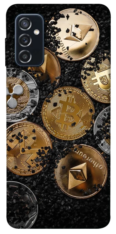 Чохол на Samsung Galaxy M52 Many coins v2 фото 1 з 1