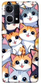Чехол на Oppo Reno 7 4G Cute Cat v2 фото 1 из 1