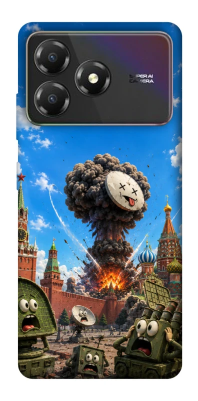 Чохол на ZTE Blade A36 Moscow never sleeps ver.7 фото 1 з 1