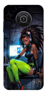 Чохол на Nokia X10 / X20 Cyber girl фото 1 з 1