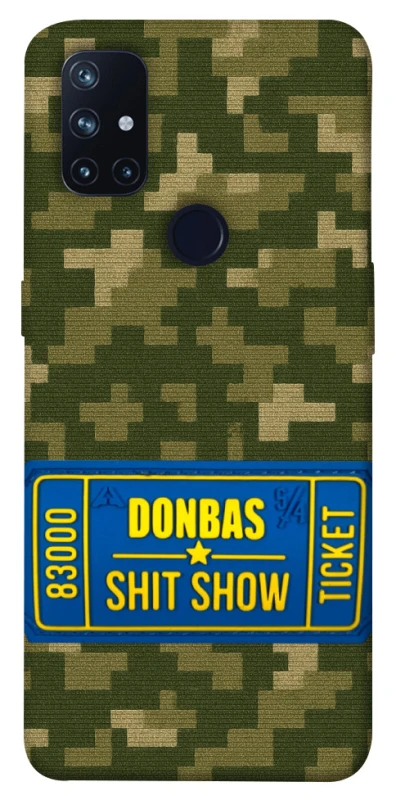 Чехол на OnePlus Nord N10 5G Donbas ticket фото 1 из 1