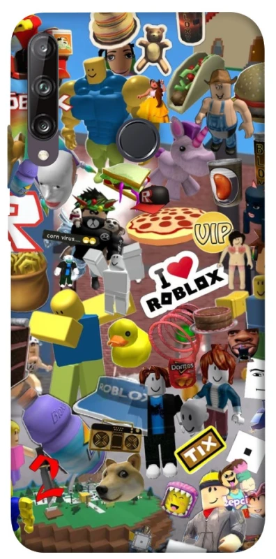 Чехол на Huawei P40 Lite E Roblox collage ver.5 фото 1 из 1