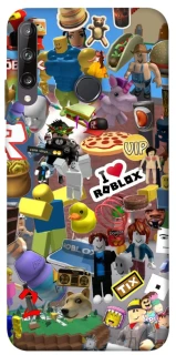 Чехол на Huawei P40 Lite E Roblox collage ver.5 фото 1 из 1