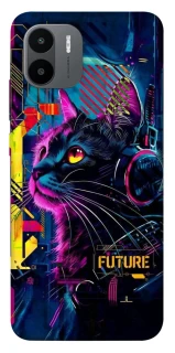 Чохол на Xiaomi Redmi A1+ / Poco C50 / A2+ Cyber Cat v2 фото 1 з 1