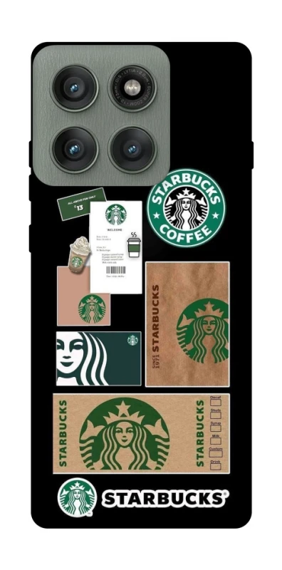 Чохол на Motorola Edge 60 Pro Starbucks coffee фото 1 з 1