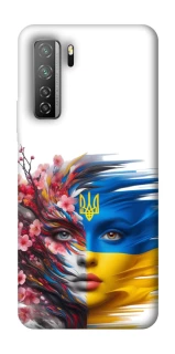 Чохол на Huawei Nova 7 SE Flowering Ukraine фото 1 з 1