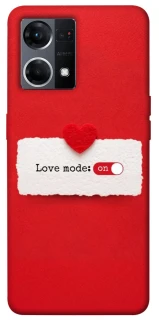 Чохол на Oppo Reno 7 4G Love Mode ON фото 1 з 1