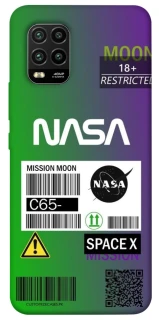 Чохол на Xiaomi Mi 10 Lite NASA ver.2 фото 1 з 1
