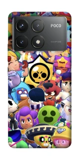 Чохол на Xiaomi Poco F6 Pro Brawl Stars ver.5 фото 1 з 1