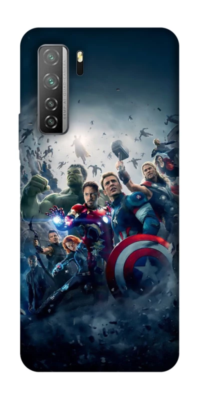 Чехол на Huawei Nova 7 SE Marvel heroes фото 1 из 1
