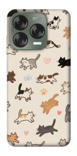 Чохол на ZTE Nubia V70 Design Cat style ver.2 фото 1 з 1