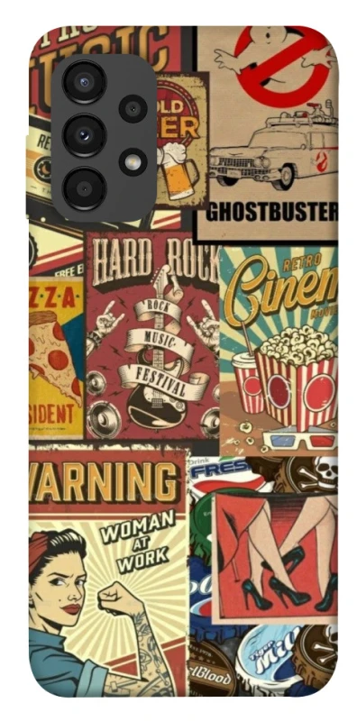 Чохол на Samsung Galaxy A13 4G Retro collage ver.2 фото 1 з 1