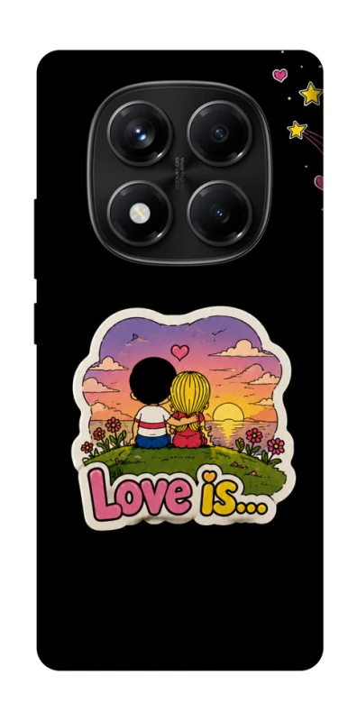 Чохол на Xiaomi Redmi Note 14 Pro 4G Love is ver.5 фото 1 з 1