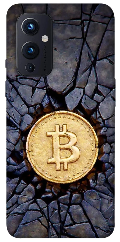 Чехол на OnePlus 9 Bitcoin cracks фото 1 из 1