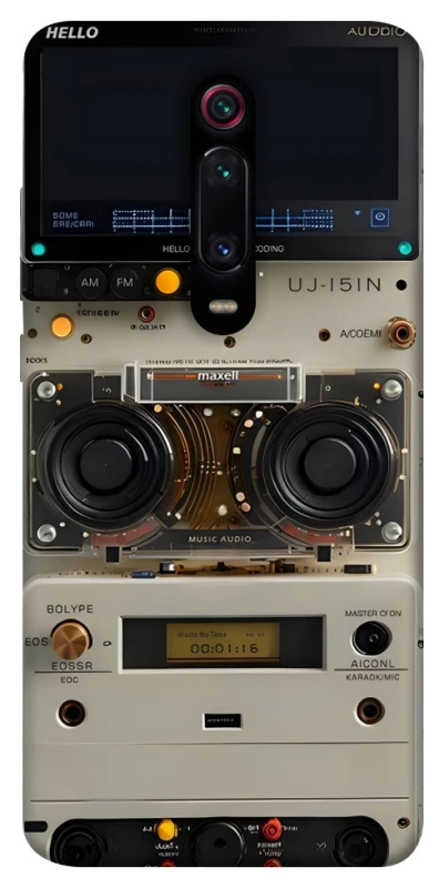 Чохол на Xiaomi Redmi K20 / K20 Pro / Mi9T / Mi9T Pro Audio panel фото 1 з 1