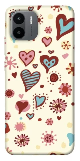 Чехол на Xiaomi Redmi A1 / A2 Pretty hearts фото 1 из 1
