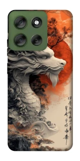 Чохол на Motorola Moto G56 5G white dragon фото 1 з 1