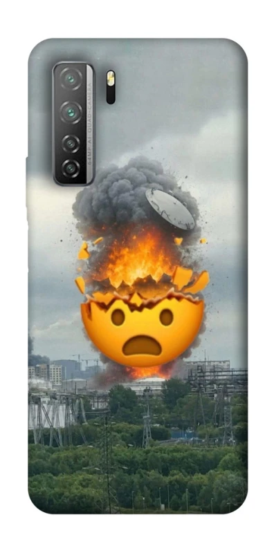 Чохол на Huawei Nova 7 SE Moscow never sleeps ver.2 фото 1 з 1