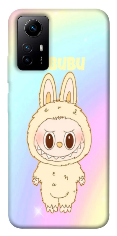 Чехол на Xiaomi Redmi Note 12S Fluffy Rainbow Labubu фото 1 из 1