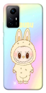 Чехол на Xiaomi Redmi Note 12S Fluffy Rainbow Labubu фото 1 из 1