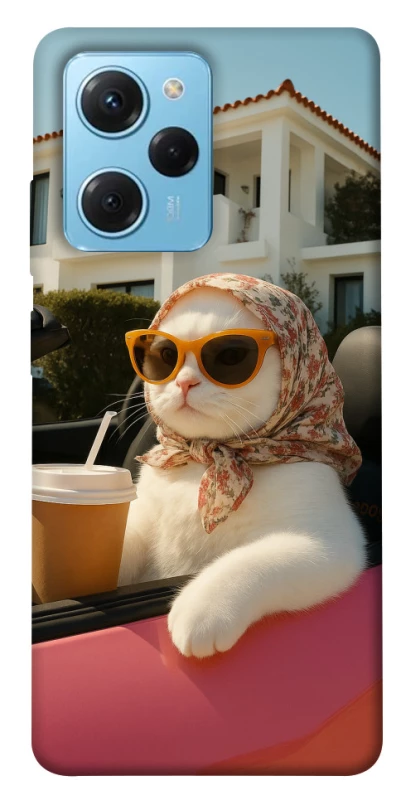 Чохол на Xiaomi Poco X5 Pro 5G Stylish Cat Cruise фото 1 з 1