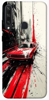 Чехол на Huawei Y6p Painted Mustang фото 1 из 1