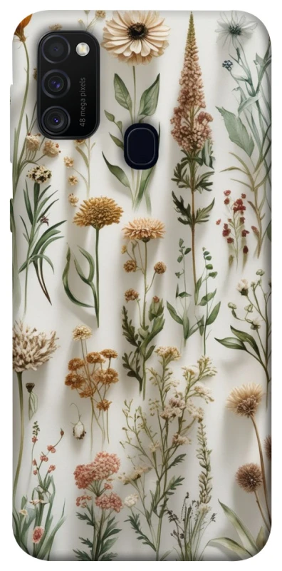 Чохол на Samsung Galaxy M30s / M21 Floral design ver.2 фото 1 з 1