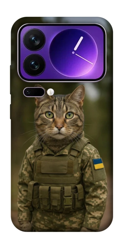 Чехол на Xiaomi 17 Pro Max Кот защитник фото 1 из 1