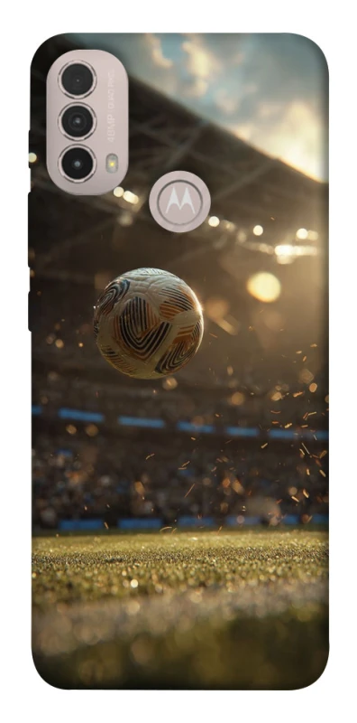 Чохол на Motorola Moto E40 Football aesthetic ver.2 фото 1 з 1