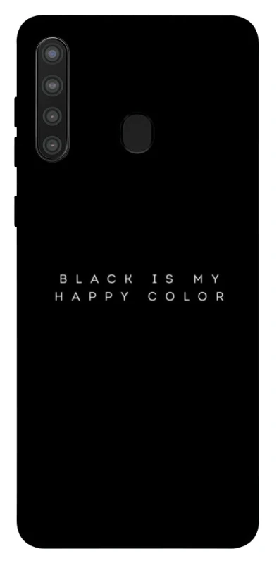 Чехол на Samsung Galaxy A21 Black color фото 1 из 1