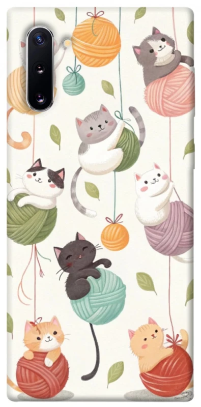 Чехол на Samsung Galaxy Note 10 Funny Kittens фото 1 из 1