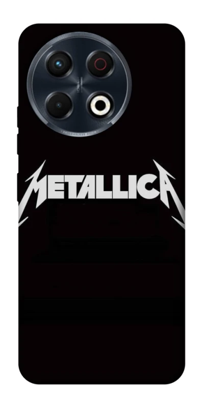 Чохол на TECNO Spark 30 Pro (KL7) Metallica logo фото 1 з 1